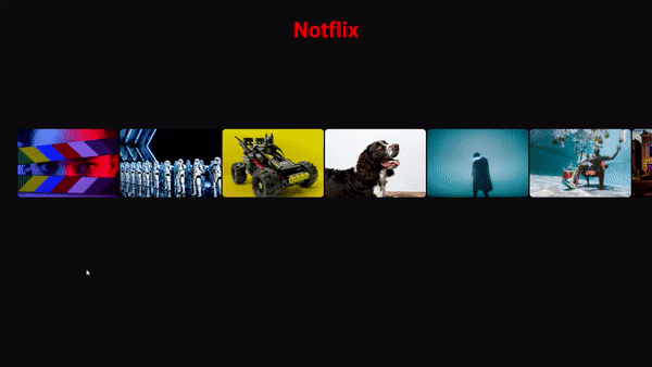 netflix ui clone thumbnail