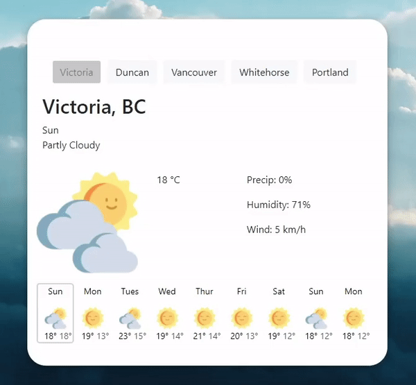 weather app thumbnail
